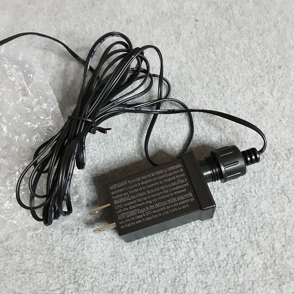 NEW Silver Glitter Star Christmas Tree Topper w/LED rotating pattern lights - Picture 4 of 11